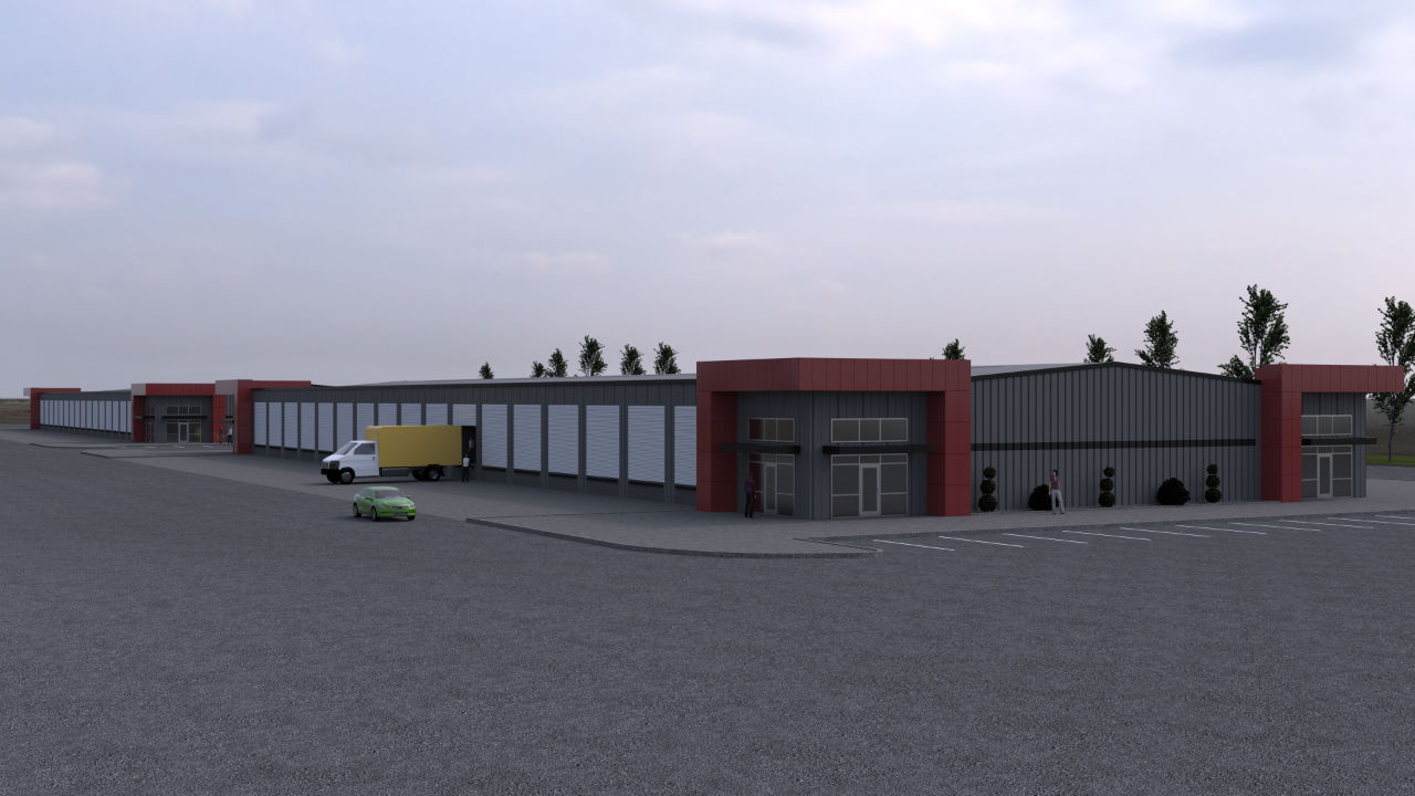 Realistic Architectural 3D Renderings of an Warehouse